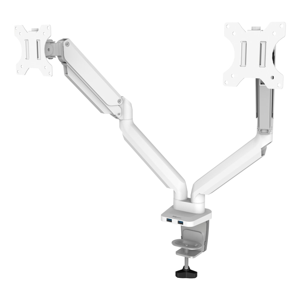 Fellowes Platinum Series Dual Flat-Panel Monitor Arms, White