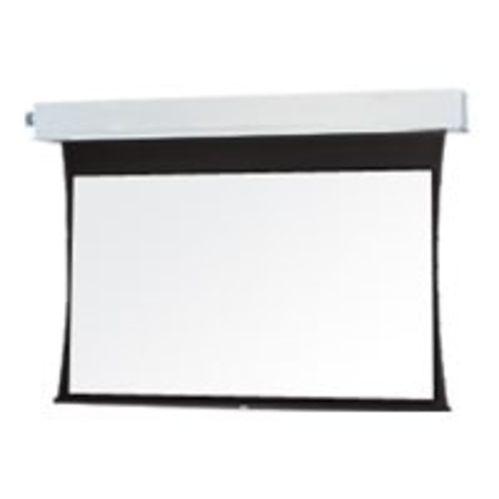 Da-Lite Tensioned Advantage Electrol HDTV Format - Projection screen - in-ceiling mountable - motorized - 120 V - 92in (92.1 in) - 16:9 - HD Progressive 0.9 - white powder coat