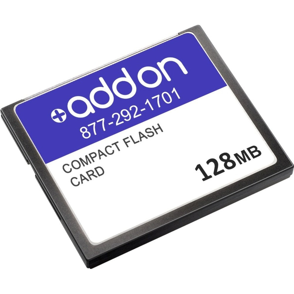 AddOn Cisco MEM3800-64U128CF Compatible 128MB Flash Upgrade - 100% compatible and guaranteed to work