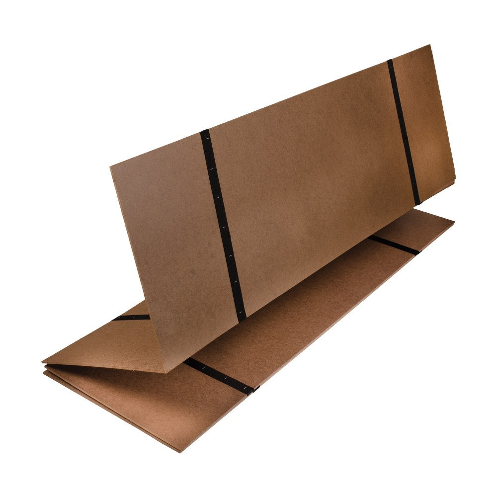 DMI Folding Bed Board, 48inH x 60inW x 3/4inD, Brown