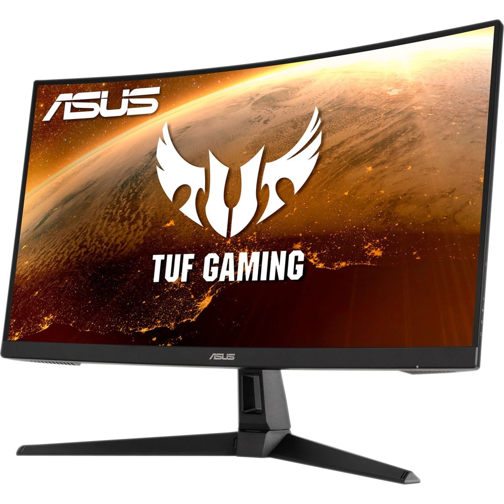 Asus VG27WQ1B 27in Class WQHD Curved Screen Gaming LCD Monitor - 16:9 - 27in Viewable - Vertical Alignment (VA) - 2560 x 1440 - 16.7 Million Colors - FreeSync Premium - 250 Nit Maximum - 1 ms - MPRT Refresh Rate - Speakers - HDMI - DisplayPort