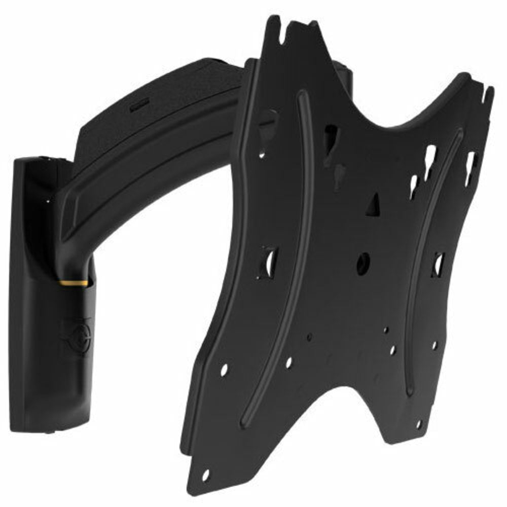 Chief Thinstall 10in Extension Single Arm Mount - For Displays 10-40in - Black - 10in to 32in Screen Support - 35 lb Load Capacity