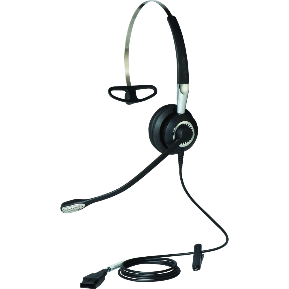 Jabra BIZ 2400 II USB Headset - Mono - USB - Wired - Over-the-head - Monaural - Supra-aural - Noise Canceling