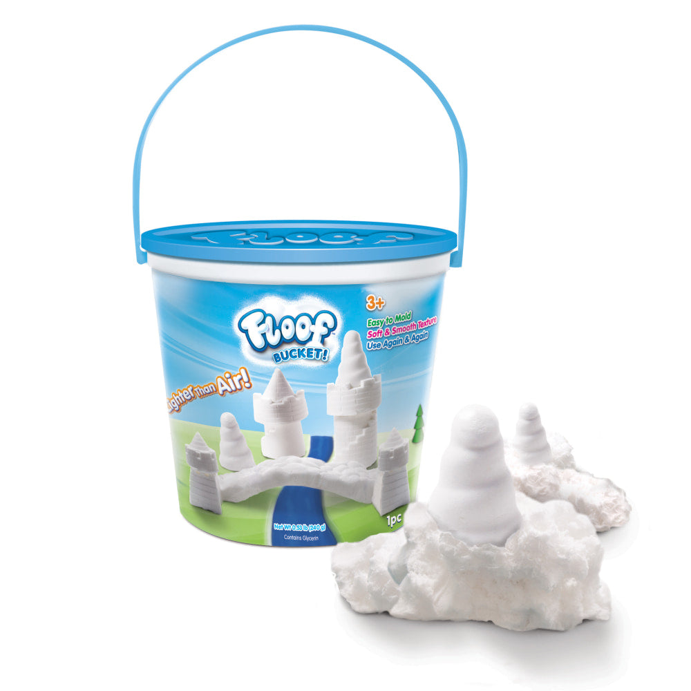 Floof Modeling Compound Bucket, White