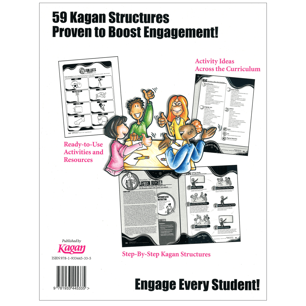 Kagan 59 Kagan Structures Book, Grades K-6