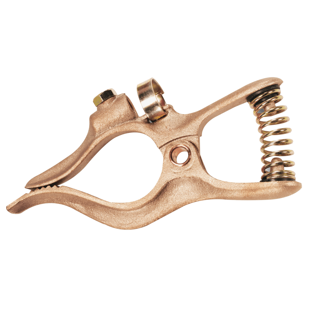 Ground Clamps, 300 A, Ball Point - 3/0, Flat Jaw