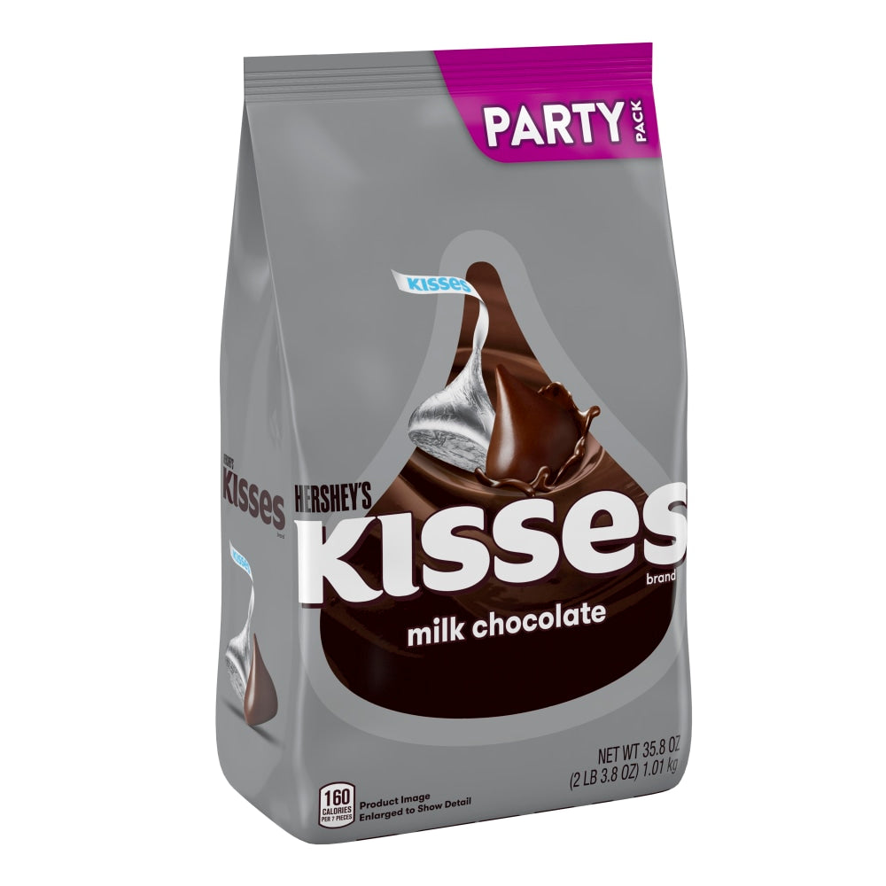 Hersheys Kisses Milk Chocolate Candy, 35.8 Oz Bag