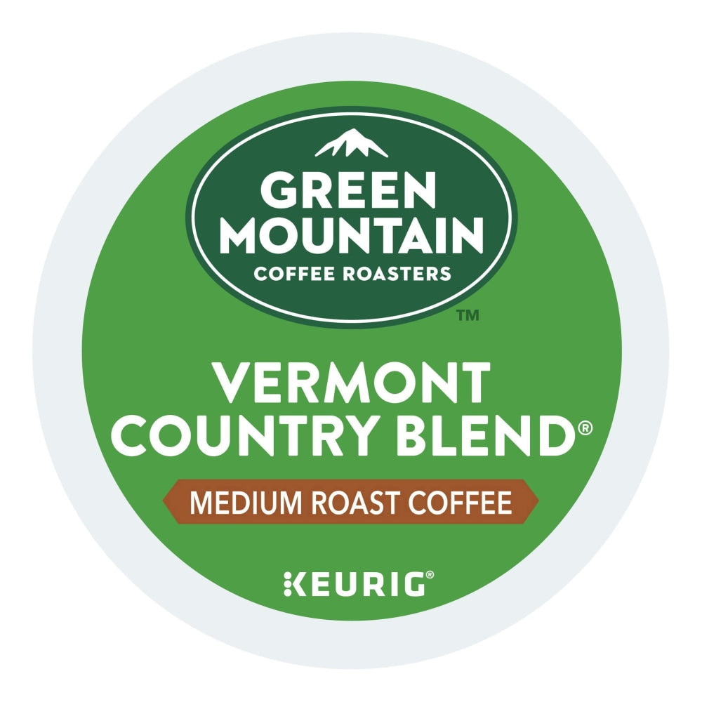 Green Mountain Coffee Single-Serve Coffee K-Cup Pods, Vermont Country Blend, Carton Of 24