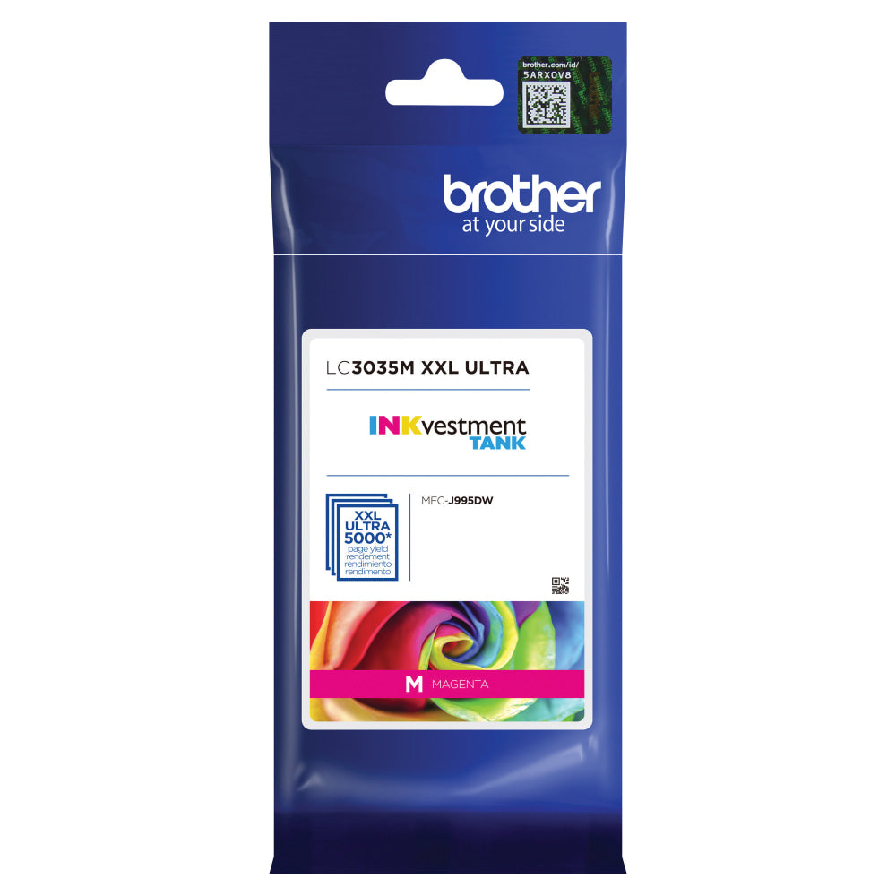 Brother LC3035 INKvestment Magenta Extra-High-Yield Ink Tank, LC3035M