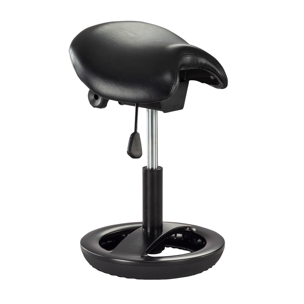 Safco Twixt Task Stool, Black Seat/Black Frame, Quantity: 1