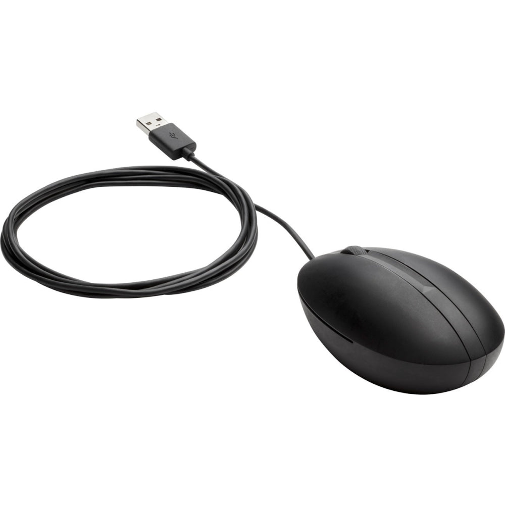 HP Wired Desktop 320M Mouse - Optical - Cable - USB - 1000 dpi - Scroll Wheel - 3 Button(s) - Symmetrical