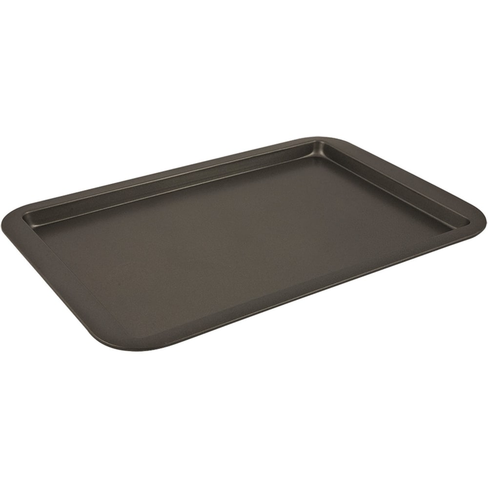 Range Kleen B02MC Non-Stick Medium Cookie Sheet - Baking, Roasting, Toasting - Dishwasher Safe - Gray, Black - Carbon Steel Body