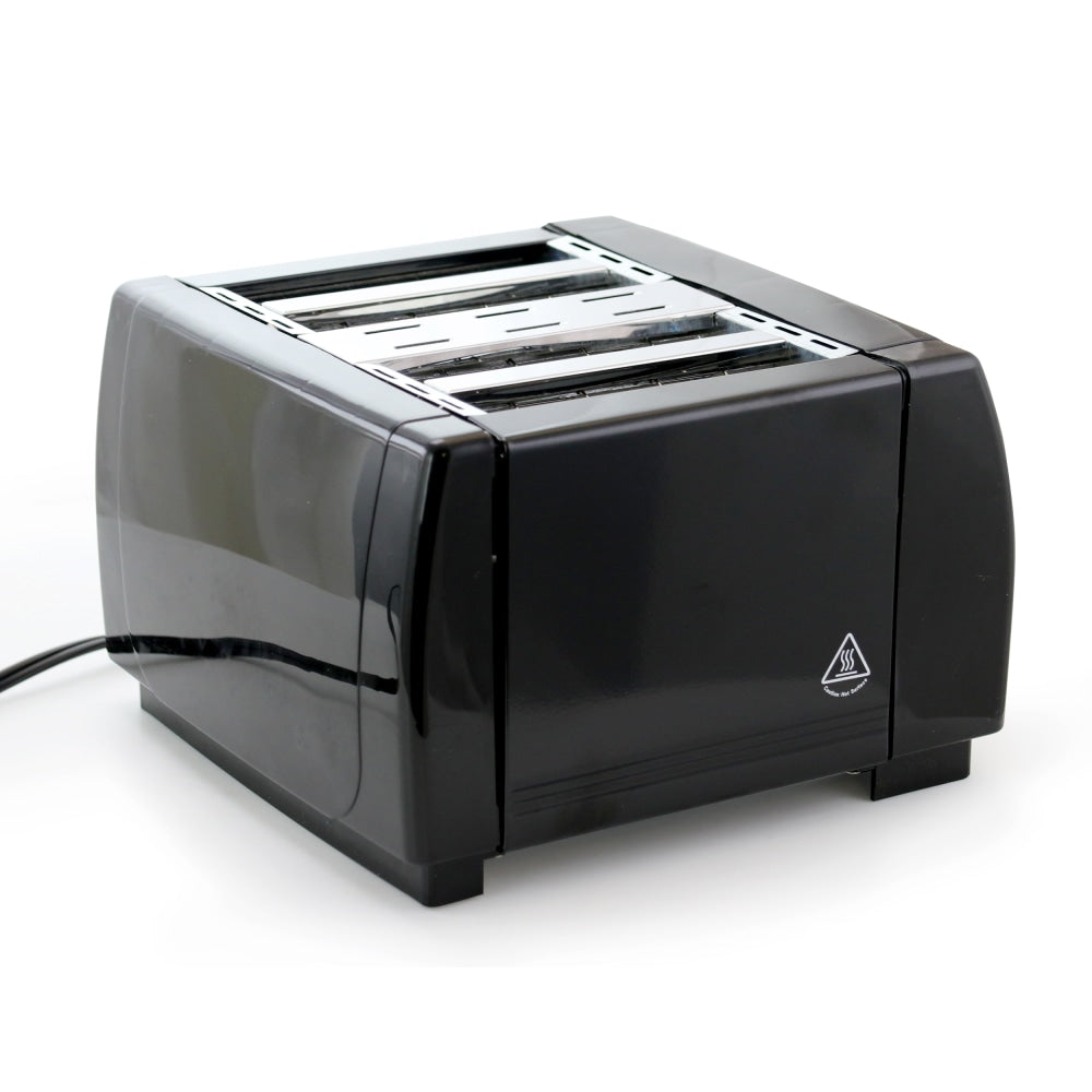 Better Chef 4-Slice Dual-Control Toaster, Black