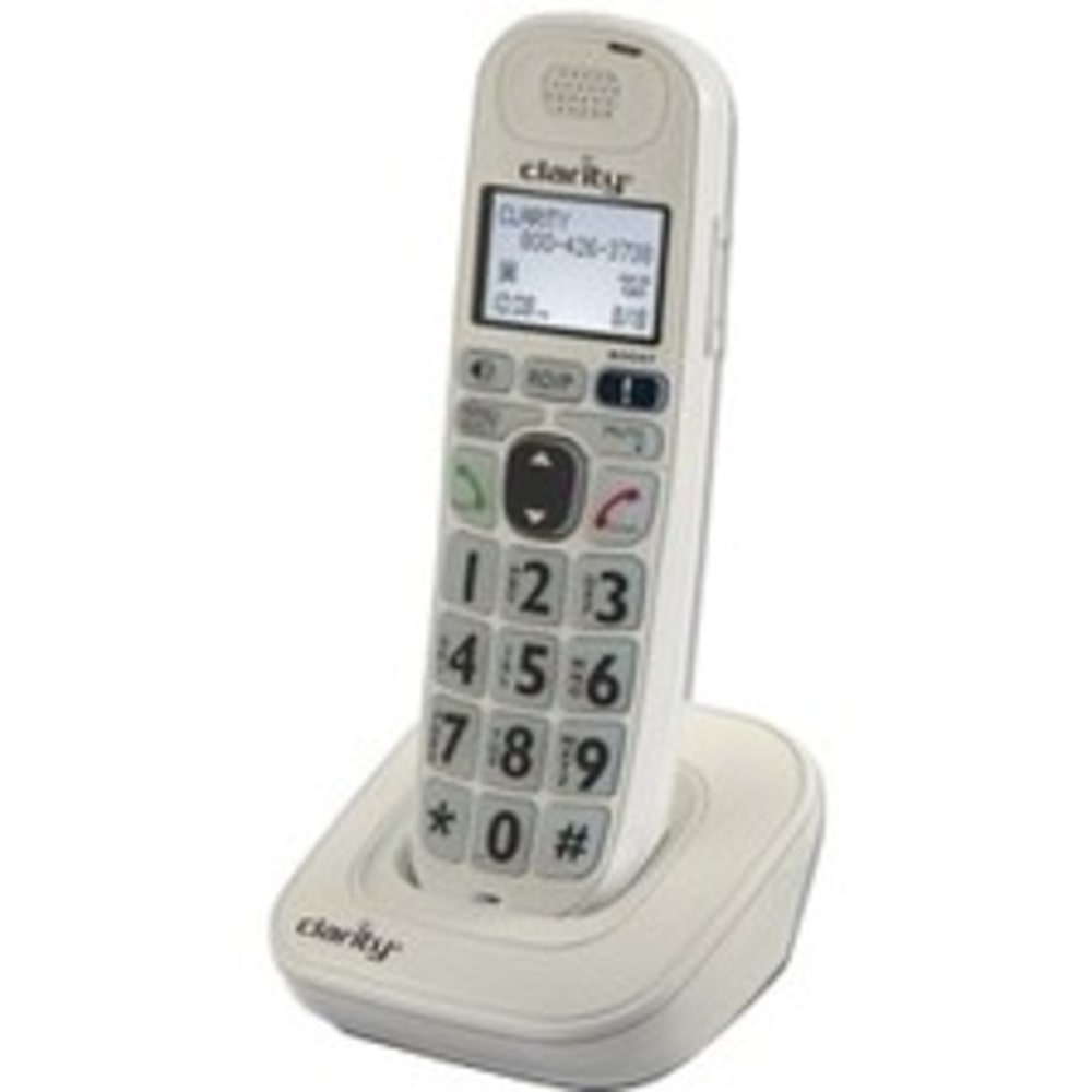 Clarity D702HS Cordless Handset For D700 Series Amplified Cordless Phones, White