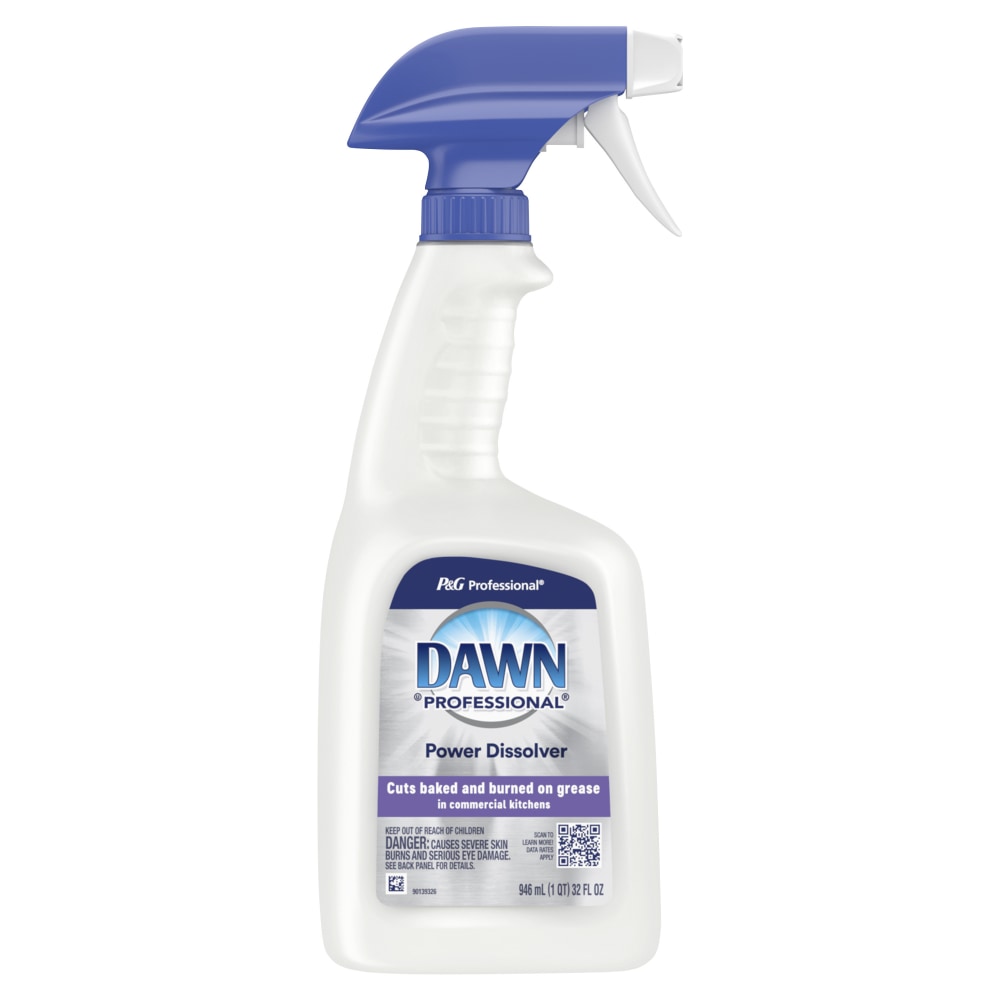 Dawn Professional Liquid Ready-To-Use Grease Fighting Power Dissolver Sprayy, 32 Oz Spray Bottle, Carton Of 6