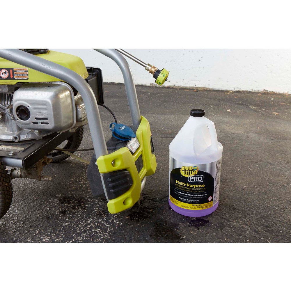 Krud Kutter Pro Multi-Purpose Pressure Washer Concentrate, 1 Gallon, Purple, Pack Of 4 Jugs