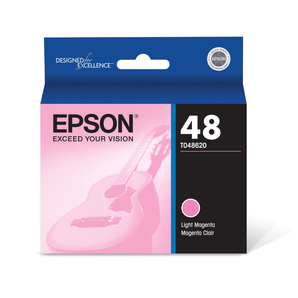 Epson T0486 Light Magenta Ink Cartridge, T048620