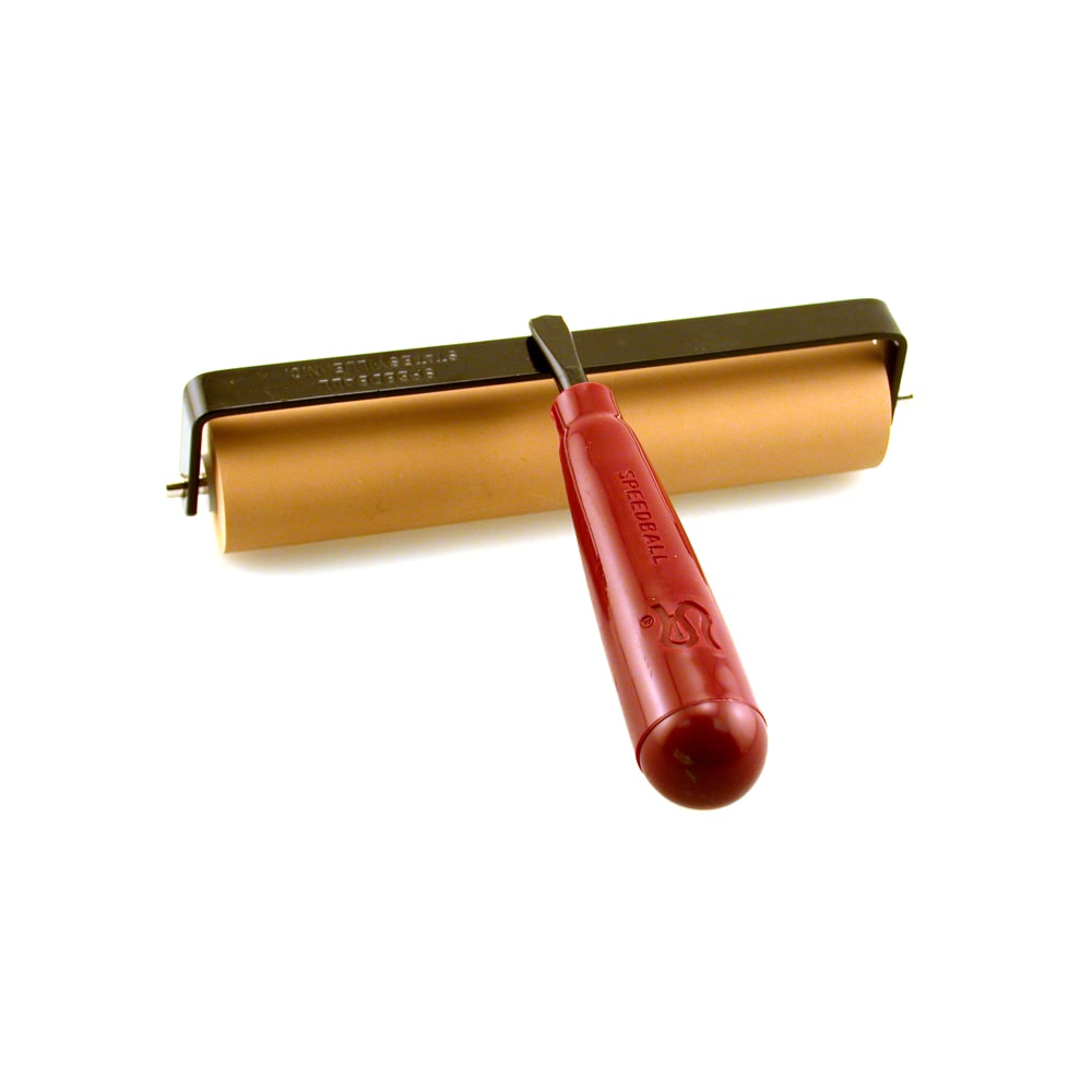 Speedball Rubber Brayer, Soft, 6in