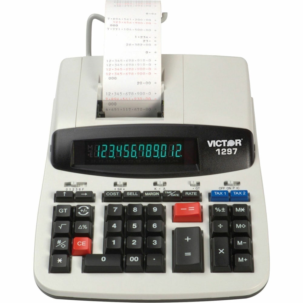 Victor 1297 Commercial Printing Calculator