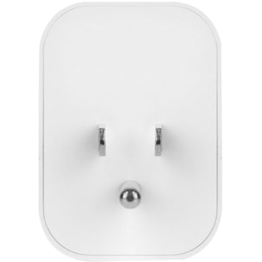 Aluratek eco4life Smart Home WiFi Outlet Plug - 120 V AC / 10 A - Alexa, Google Assistant Supported - White