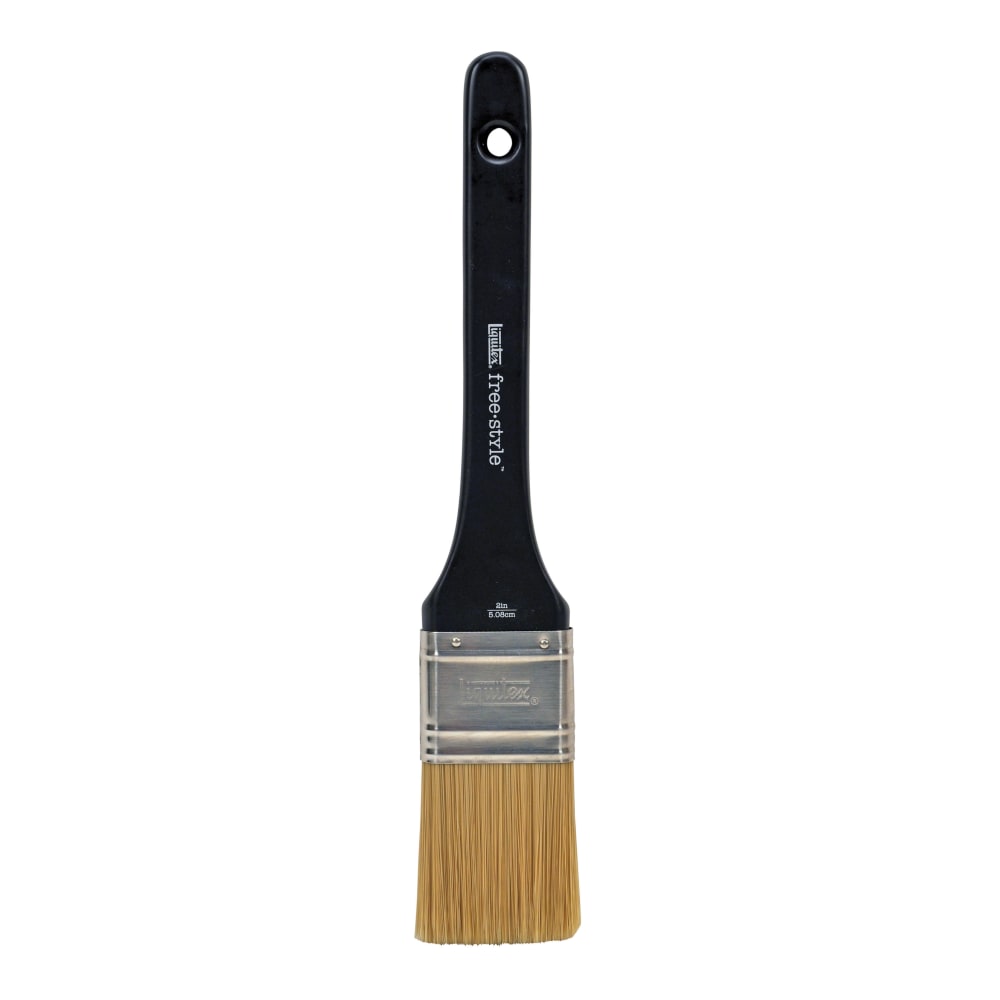 Liquitex Free-Style Large-Scale Paint Brush, 2in, Flat Bristles, Synthetic, Black