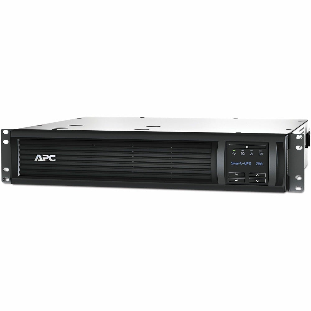 APC Smart-UPS With SmartConnect 6-Outlet Uninterruptible Power Supply, 750VA/500 Watts, SMT750RM2UC