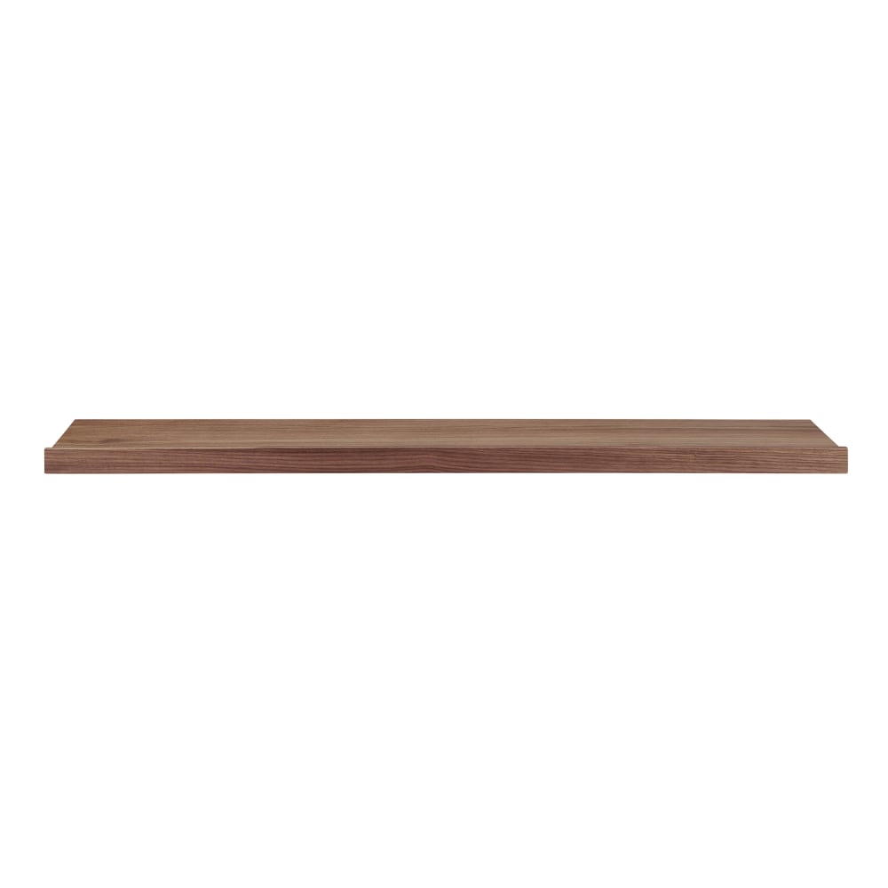 Eurostyle Bianca 48in Floating Shelf, Walnut