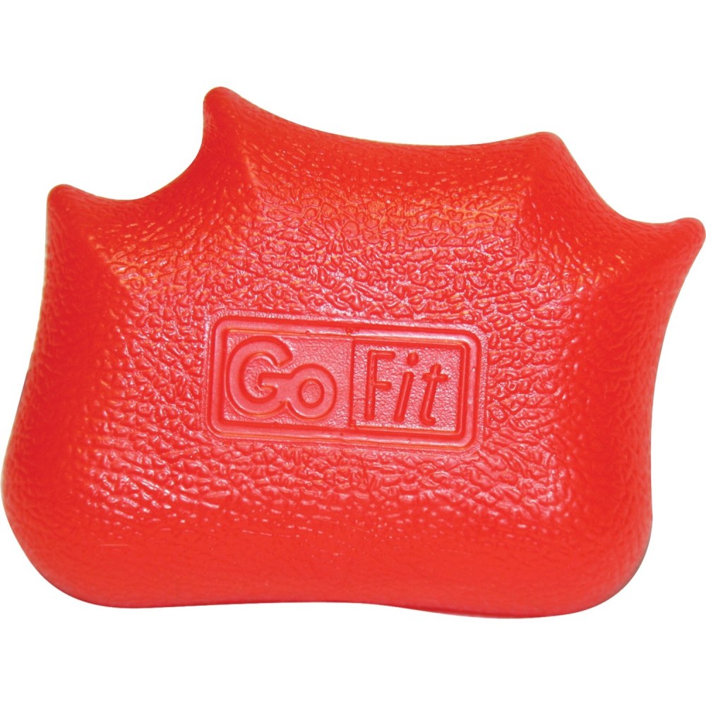 GoFit Gel Hand Grip (Firm) - Red - Gel