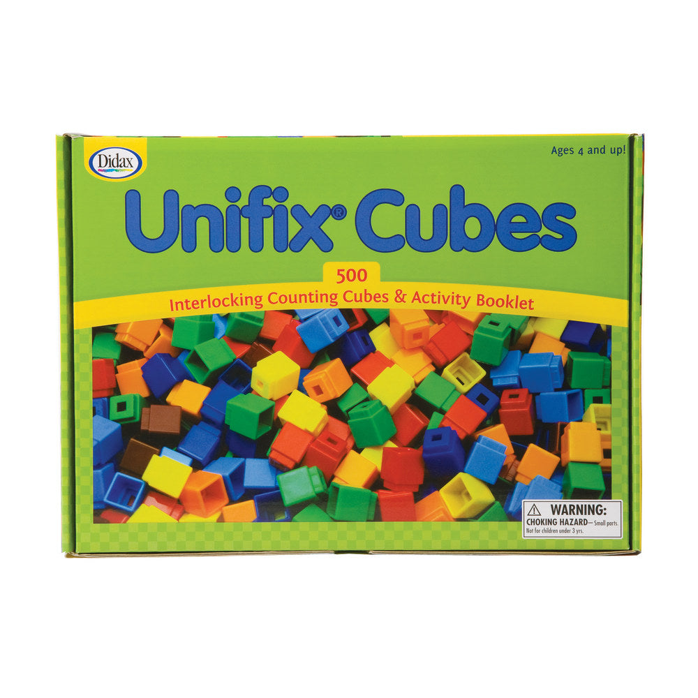 Didax Unifix Cube Set, Multicolor, Pack Of 500