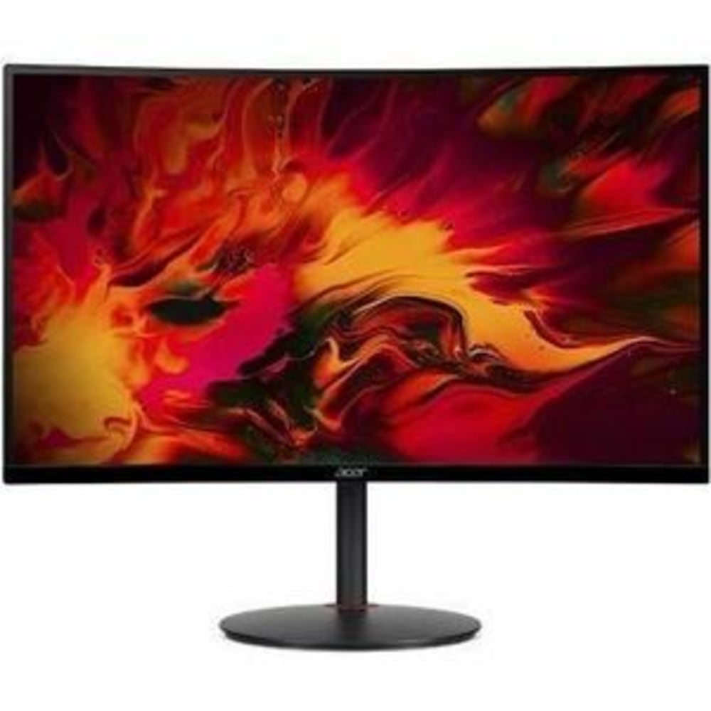 Acer Nitro XZ270 X 27in Class Full HD LCD Monitor - 16:9 - Black - 27in Viewable - Vertical Alignment (VA) - LED Backlight - 1920 x 1080 - 16.7 Million Colors - Adaptive Sync (HDMI VRR) - 250 Nit - 5 ms - Speakers - HDMI - DisplayPort