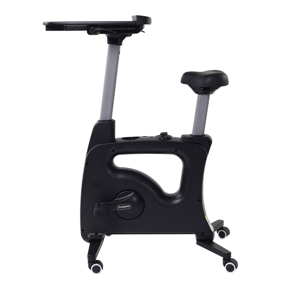 Flexispot V9 Desk Exercise Bike With Notebook Tray, Black