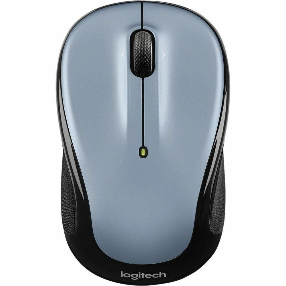 Logitech M325s Wireless Mouse - Optical - Wireless - Radio Frequency - 2.40 GHz - Dark Silver - USB - 1000 dpi - Tilt Wheel - 5 Button(s) - 3 Programmable Button(s) - Small Hand/Palm Size