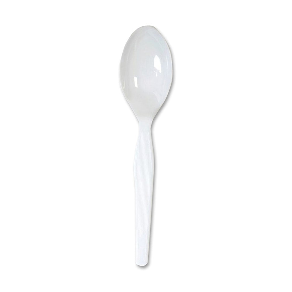 Dixie Heavy/Medium-Weight Spoons, White, Pack Of 1,000