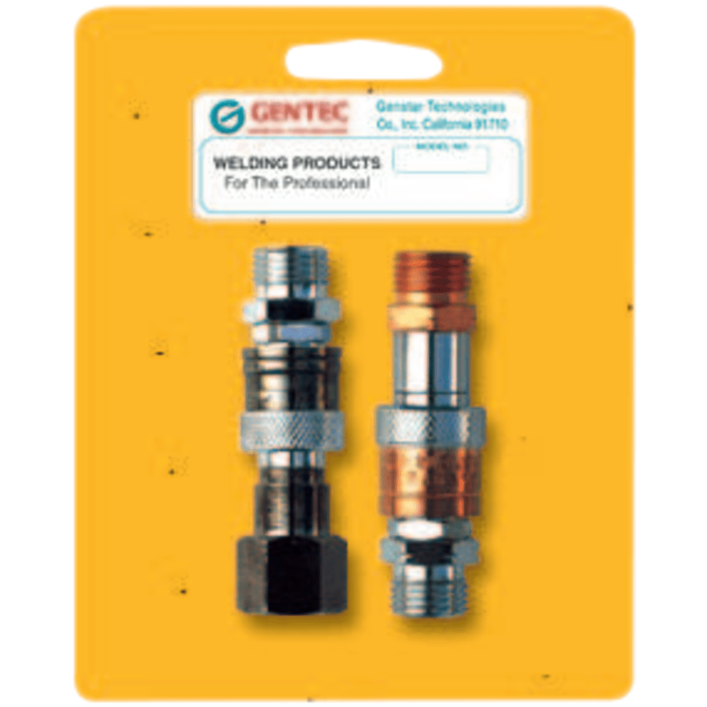 Quick Connector Sets, Hose-to-Hose Connector Set, 145 psi, Fuel/Oxygen