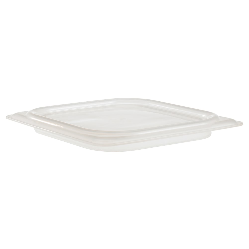 Cambro Translucent GN 1/6 Seal Covers For Food Pans, 3/4inH x 6-7/8inW x 6-5/16inD, Pack Of 6 Covers