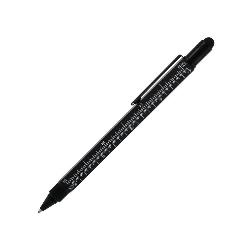 Monteverde One Touch Tool Pen, Medium Point, 0.8 mm, Black Barrel, Black Ink