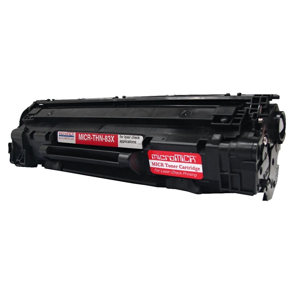 MicroMICR Remanufactured Black High Yield Toner Cartridge Replacement For HP CF283X, THN-83X