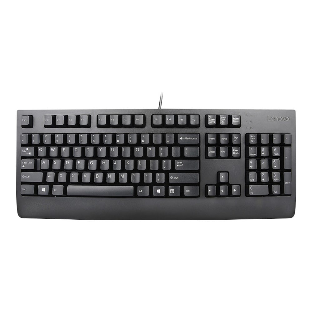 Lenovo Preferred Pro II - Keyboard - USB - QWERTY - Spanish - black