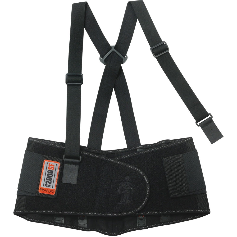 2000SF L Black High-Performance Back Support