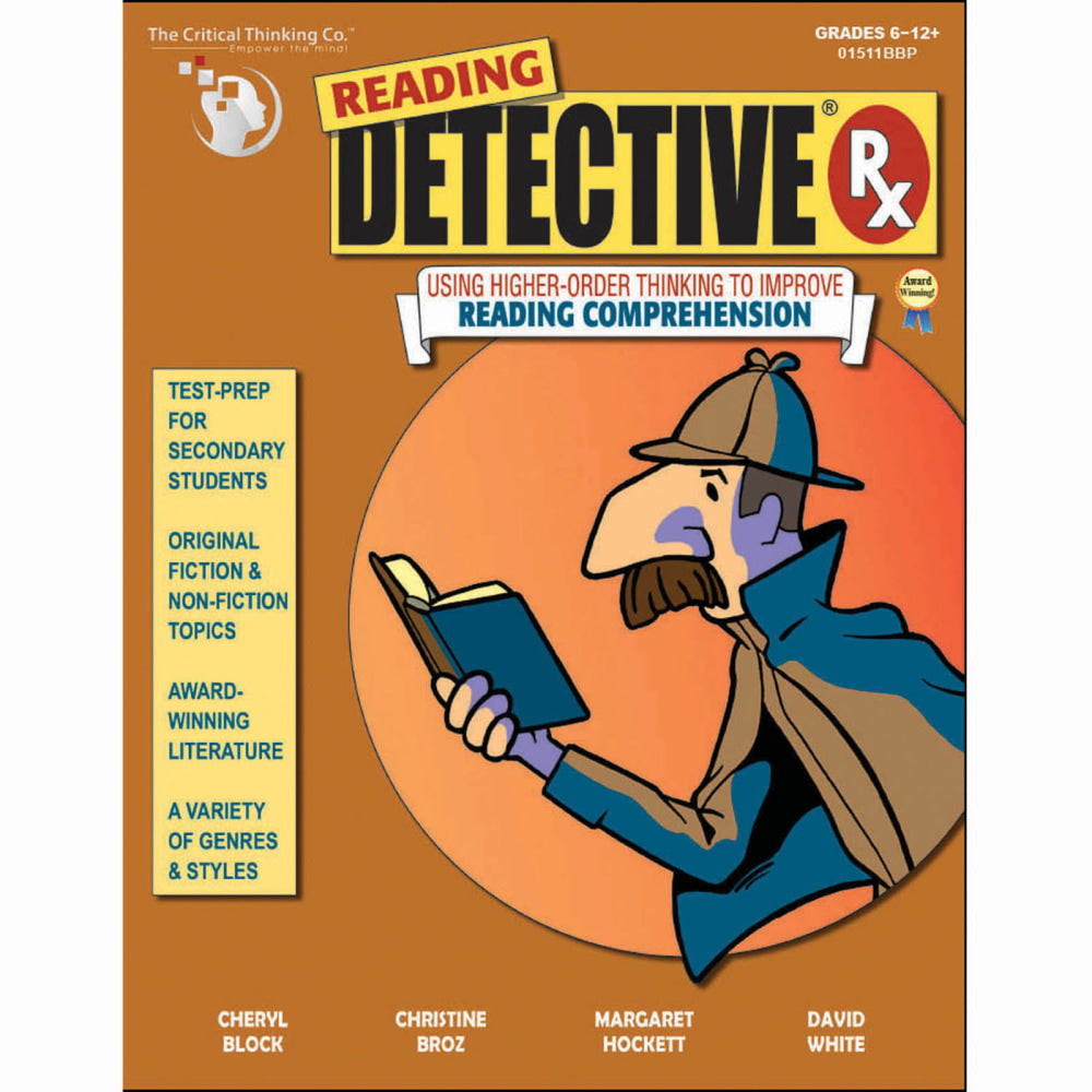 The Critical Thinking Co. Reading Detective Rx, Grade 6-12