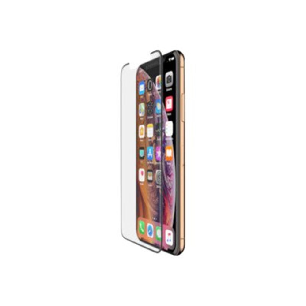 Belkin ScreenForce TemperedCurve - Screen protector for cellular phone - glass - transparent - for Apple iPhone XS Max