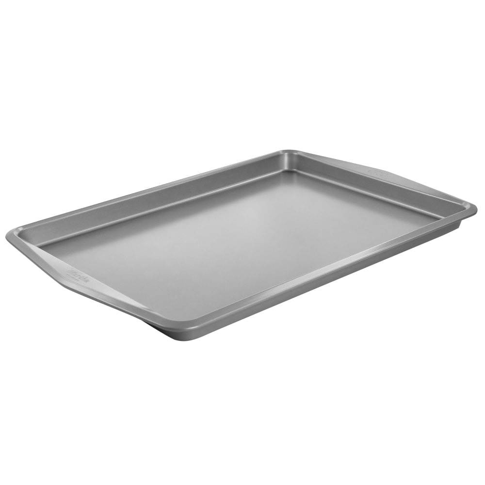 Martha Stewart Carbon Steel Cookie Sheet, 13inW x 18inL, Gray