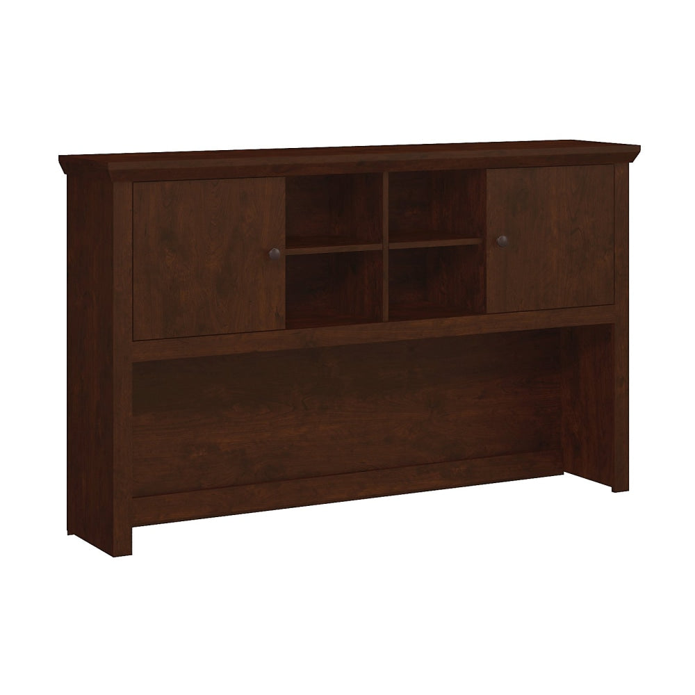 Bush Furniture Yorktown Hutch, Antique Cherry, Standard Delivery