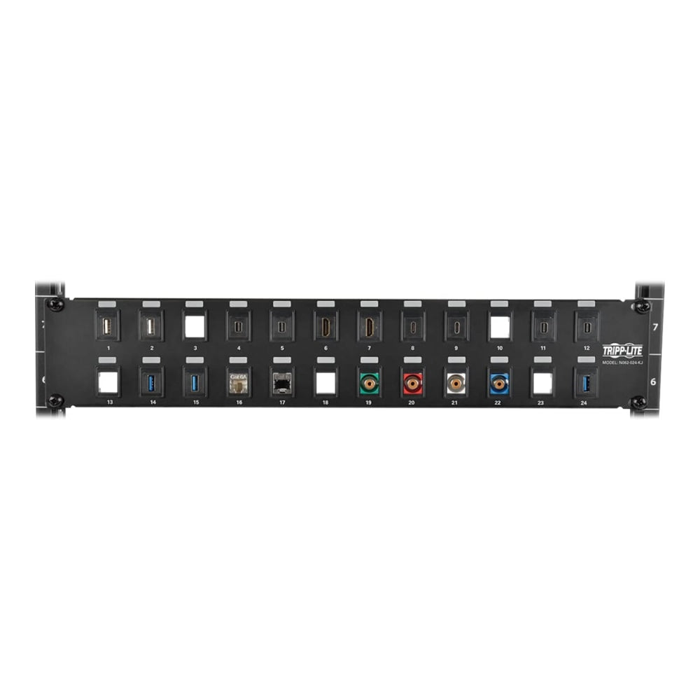 Tripp Lite 24-Port Keystone Blank Patch Panel