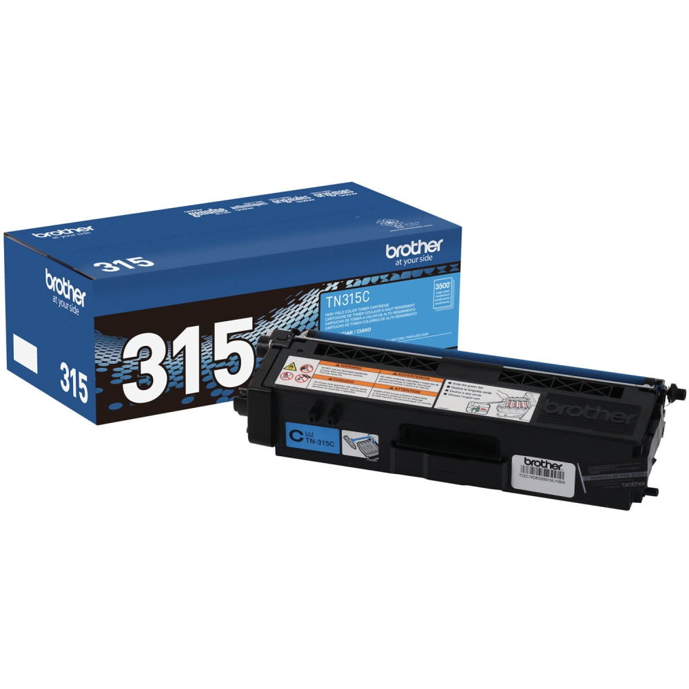 Brother TN-315 Cyan Toner Cartridge, TN-315C