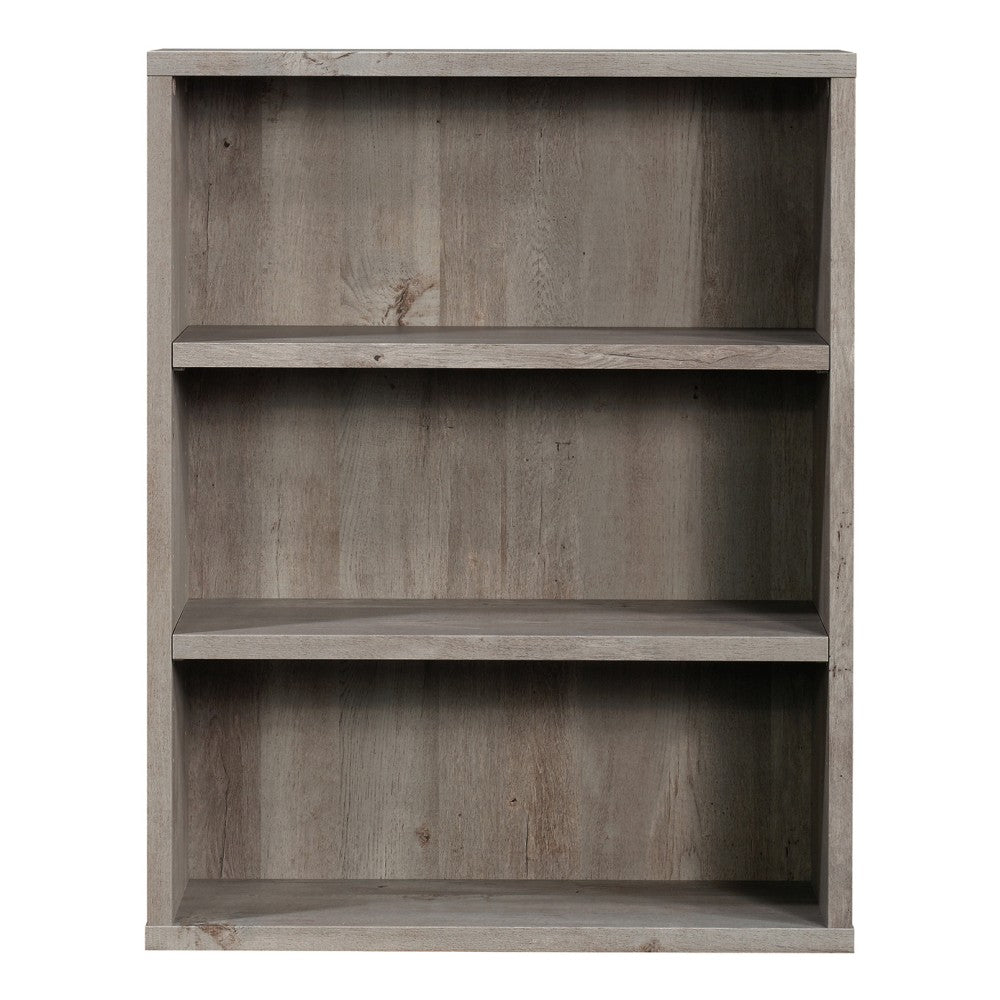 Sauder Optimum 45inH 3-Shelf Bookcase, Mystic Oak