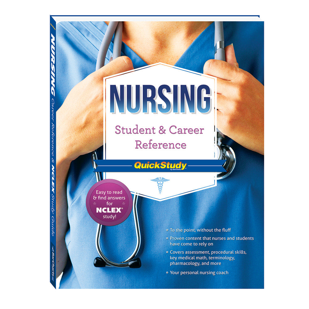 QuickStudy Nursing Student & Career Reference Book