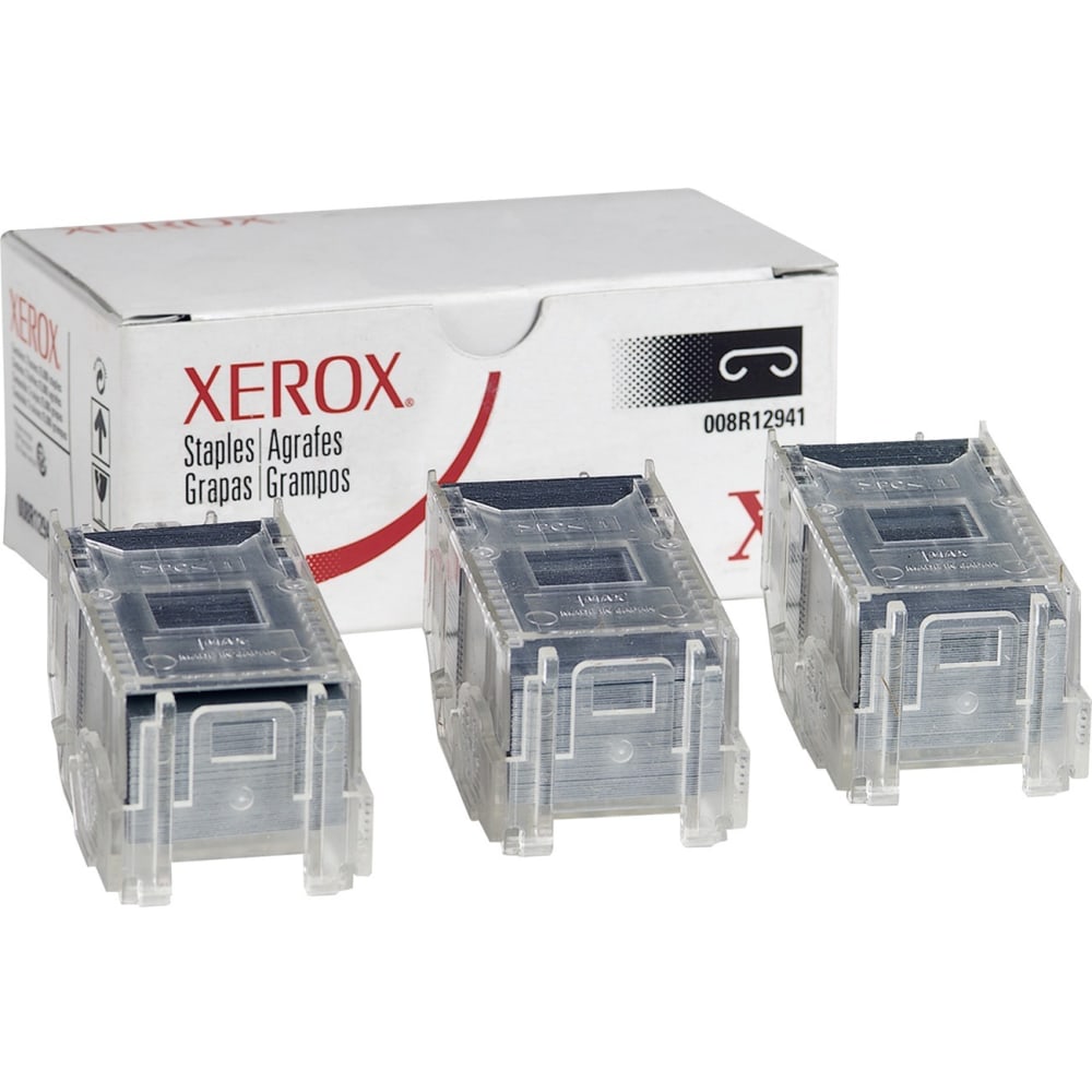 Xerox 008R12941 Staple Cartridges, Pack Of 3