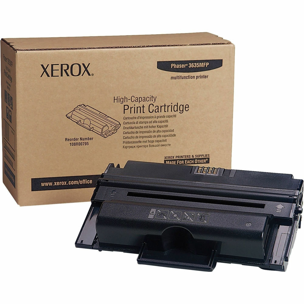 Xerox 3635MFP Black High Yield Toner Cartridge, 108R00793