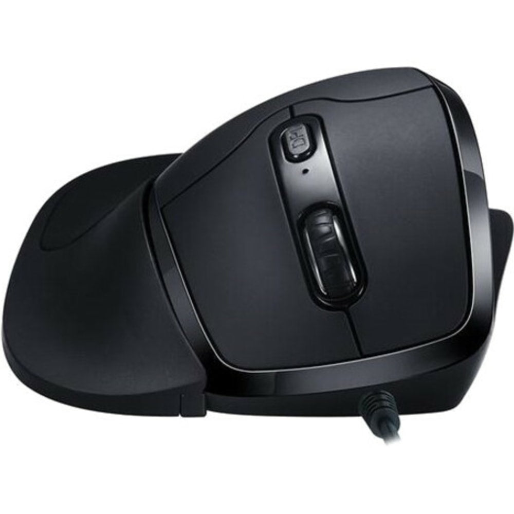 Goldtouch Newtral 3 Medium Black Mouse Wired, Right Handed - Cable - Black - 1 Pack - USB - 3000 dpi - Scroll Wheel - 6 Button(s) - Right-handed Only